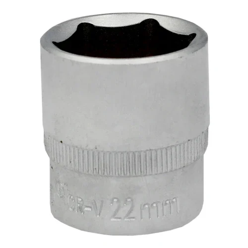 Головка торцева шестигранна Ultra 3/8" 22 мм Cr-V