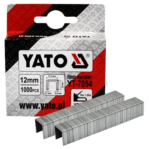 Скоби для ручного степлера YATO 11,2×12 мм 1000 шт