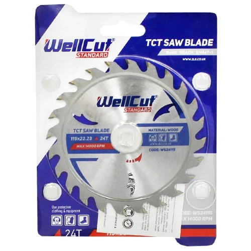 Диск пиляльний WellCut Standard 115×22,23 мм 24Т