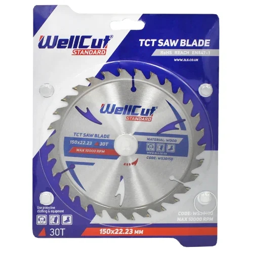 Диск пиляльний WellCut Standard 150×22,23 мм 30Т