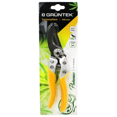 Секатор GRUNTEK Phoenix 200 мм зріз 18 мм