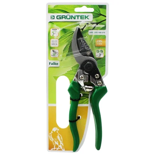 Секатор GRUNTEK Falke 215 мм зріз 18 мм