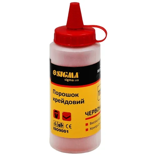Фарба для малярних шнурів SIGMA 115 г червона