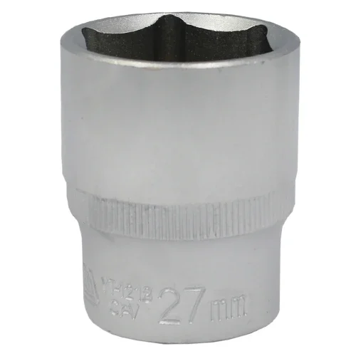 Головка торцева шестигранна YATO 1/2" 27 мм Cr-V