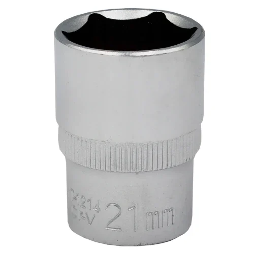 Головка торцева шестигранна YATO 1/2" 21 мм Cr-V