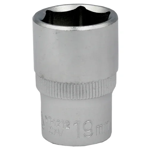 Головка торцева шестигранна YATO 1/2" 19 мм Cr-V