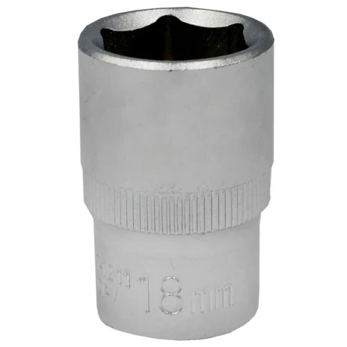 Головка торцева шестигранна YATO 1/2" 18 мм Cr-V