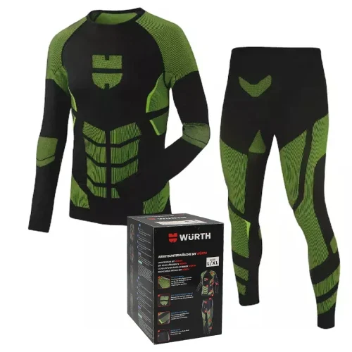 Комплект термобілизни WURTH MODYF L/XL чорно-зелений