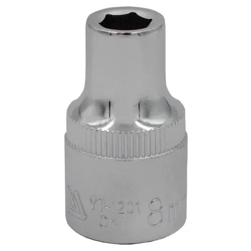 Головка торцева шестигранна YATO 1/2" 8 мм Cr-V