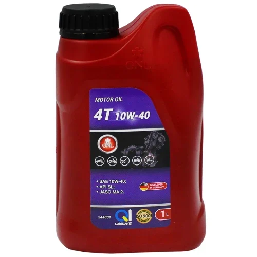 Олива для 4-тактних двигунів GNL MOTO 4T 10W-40 API SL 1 л