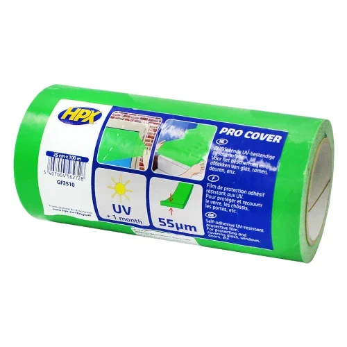 Плівка захисна самоклеюча HPX PRO COVER GF2510 250 мм×100 м 30 мкм з УФЗ