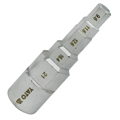 Ключ ступеневий YATO 1/2" до головок 3/8" 29/68" 1/2" 21/32" 27/32" Cr-V