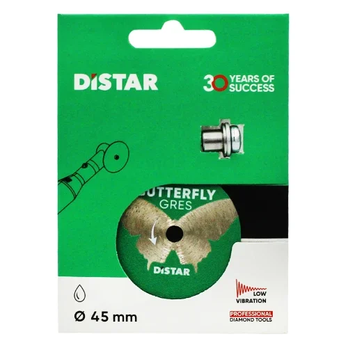 Диск алмазний відрізний DiStar 1A1R Butterfly 45×0,6×5,8/3,2-3,0F мм суцільний