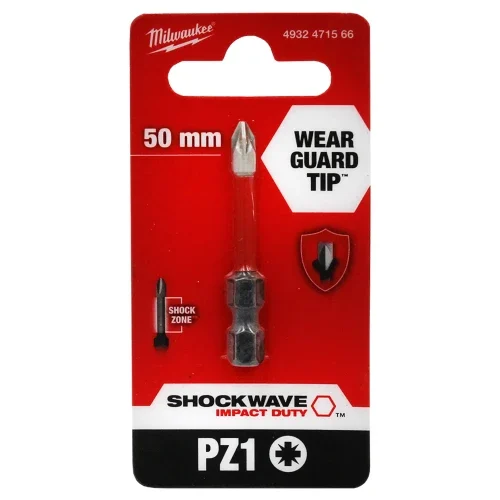 Біта SHOCKWAVE MILWAUKEE РZ1×50 мм