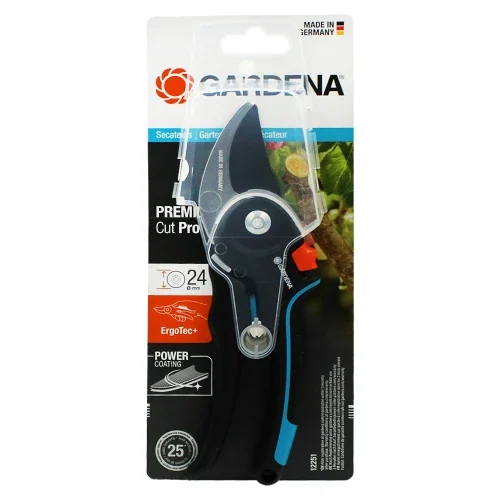 Секатор Gardena PremiumCut Pro fresh wood 215 мм зріз 24 мм