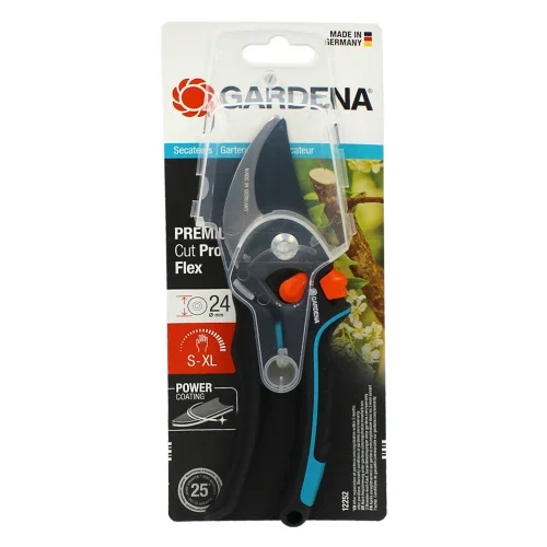 Секатор Gardena PremiumCut Pro flex S-XL 215 мм зріз 24 мм
