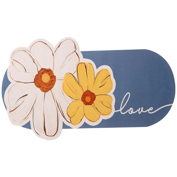 Килимок діатомітовий універсальний Flair 75*45 см, синій