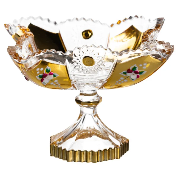 Цукерниця скляна Crystal 12 см