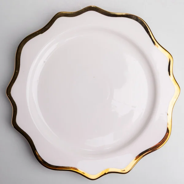 Блюдо сервірувальне порцелянове Antique White 30 см