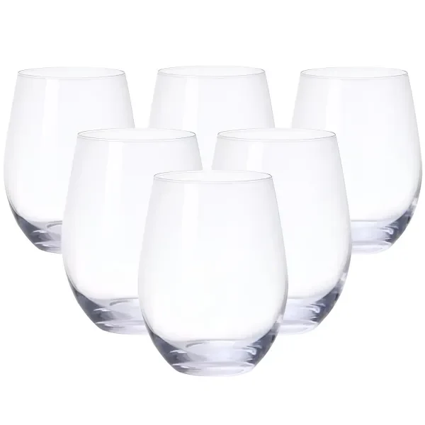 Набір склянок Deli Glassware 6 штук по 390 мл, прозорий