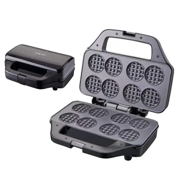 Вафельниця SOKANY SK-08085 на 8 вафель, чорний