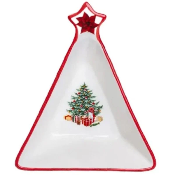 Піала для десертів та закусок Christmas фігурна 14,5*12 см