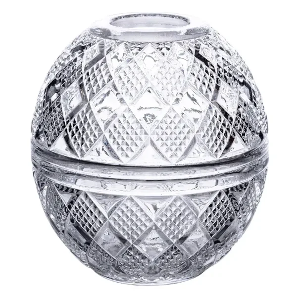 Серветниця скляна настільна 17*15 см