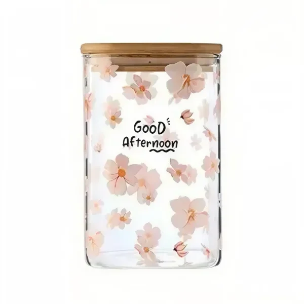Банка для сипучих продуктів Sakura 1,2 л з кришкою