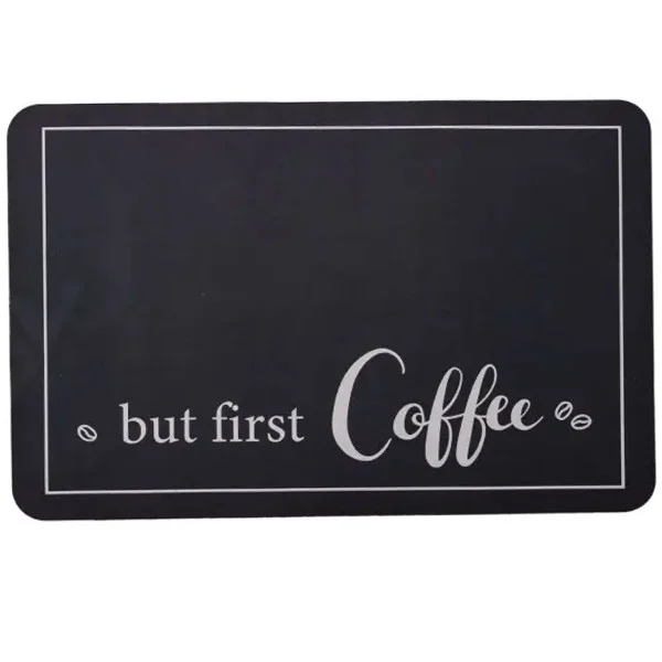 Килимок для кухні But first Coffee 58*38 см діатомітовий