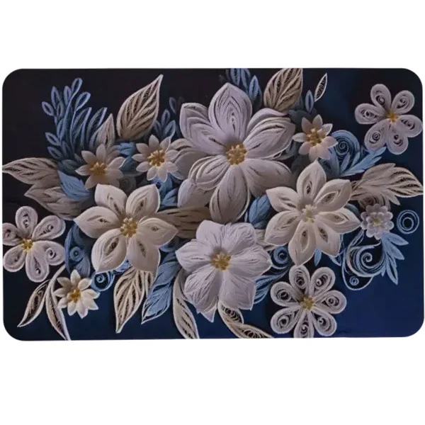Килимок діатомітовий універсальний PAPER FLOWERS 58*38 см з ефектом 3-D