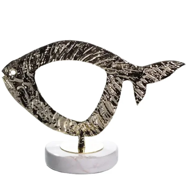 Статуетка Modern Fish 25*10*18 см металева